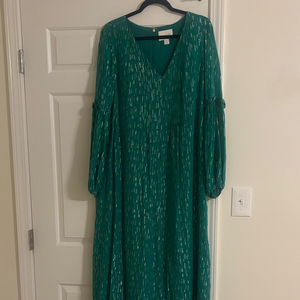 Lilly Pulitzer Green Maxi Dress